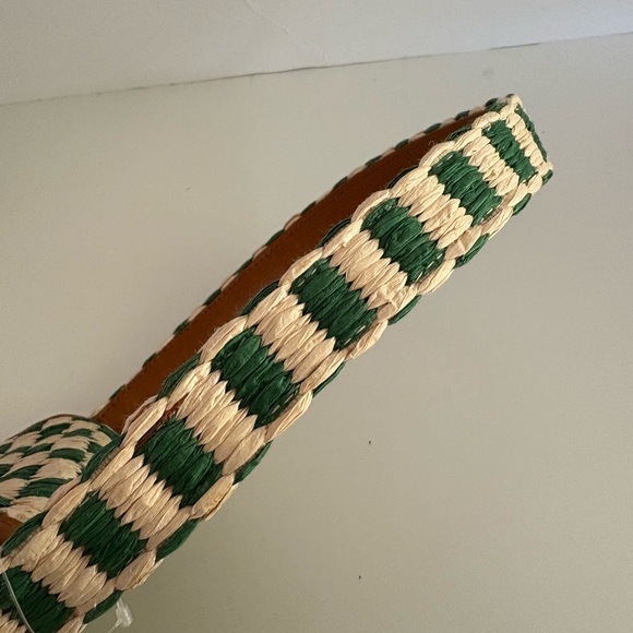 NWOT Anthropologie The Fiona Shoulder Bag: Raffia Edition - Picture 13 of 14